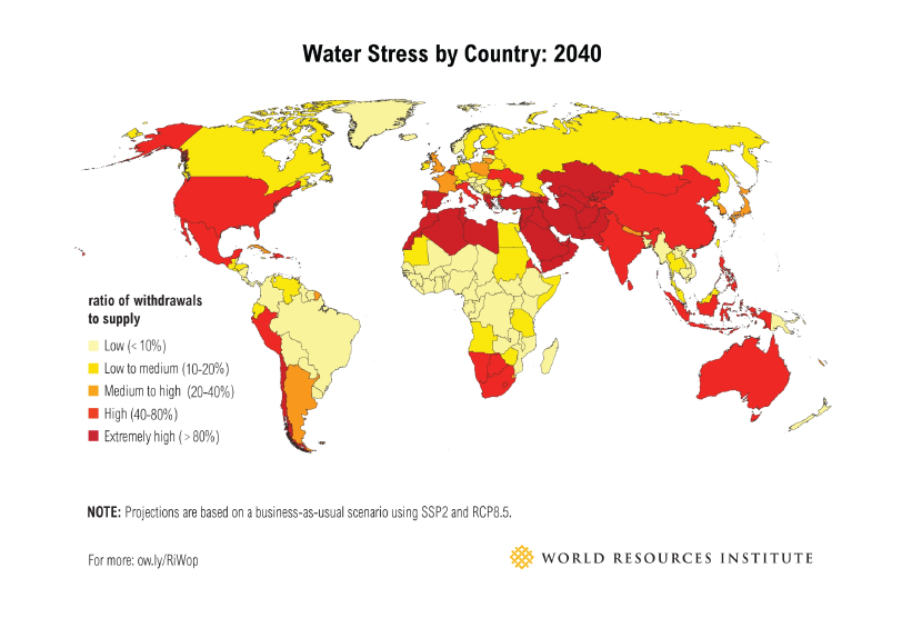 Water Stress By 2040 01